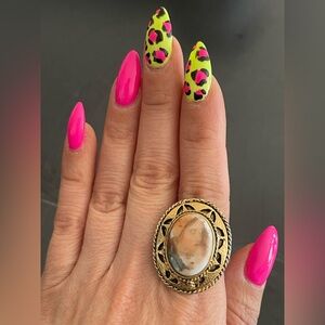 Old ajustable ring stamped Uncas